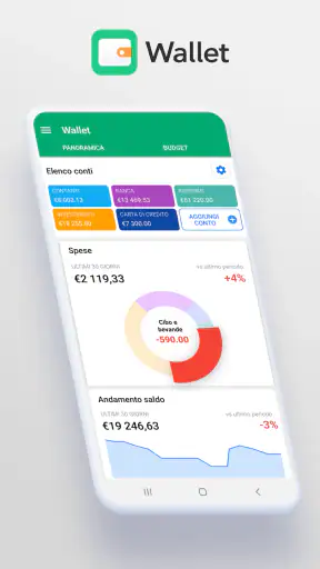 Wallet - gestione spese screenshot