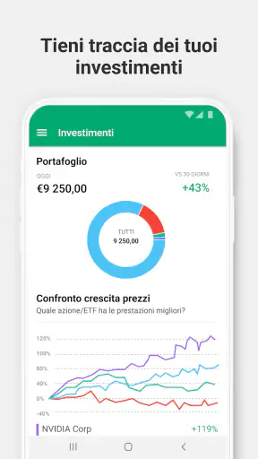 Wallet - gestione spese screenshot