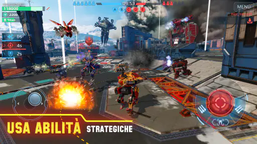 War Robots Multigiocatore PvP screenshot