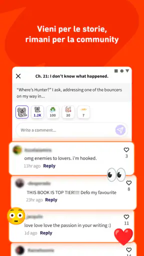 Wattpad: Leggi e Scrivi Storie screenshot