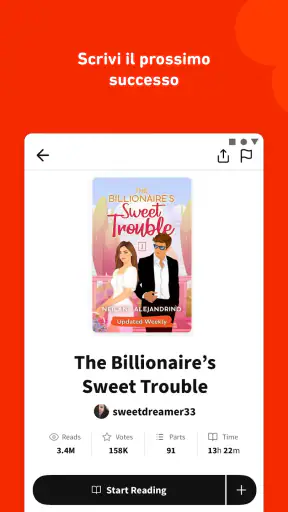 Wattpad: Leggi e Scrivi Storie screenshot