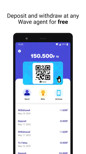 Wave - Mobile Money screenshot