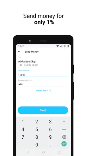 Wave - Mobile Money screenshot
