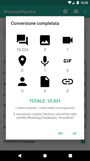WazzapMigrator screenshot