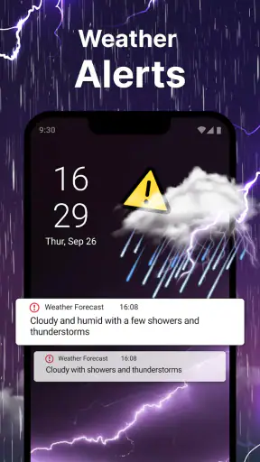 Weather forecast: Live Radar screenshot