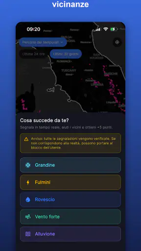 WeatherAlarm screenshot