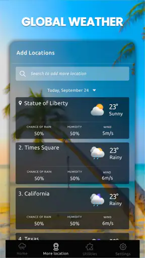 Weatherapp - Previsioni meteo screenshot