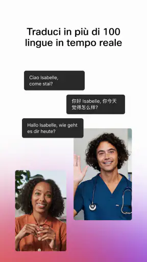 Webex Meetings screenshot