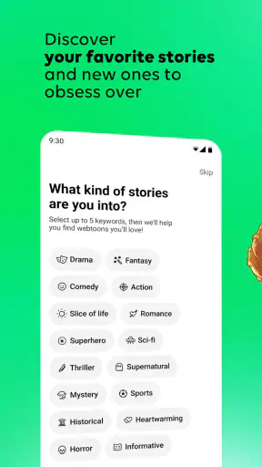 WEBTOON: Manga, Comics, Manhwa screenshot