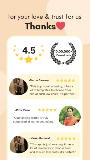 Wedding Invitation Card Maker screenshot