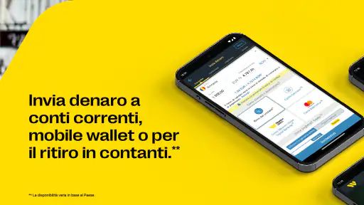 Western Union Invio denaro screenshot