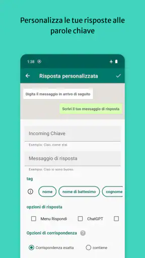 Whatauto - Risposta automatica screenshot