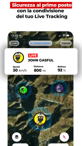 WHIP LIVE Moto, Bici, Trekking screenshot