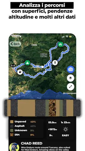 WHIP LIVE Moto, Bici, Trekking screenshot