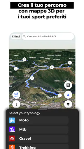 WHIP LIVE Moto, Bici, Trekking screenshot