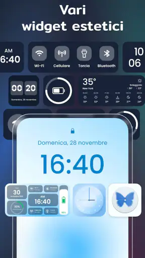 Widget e Temi: iWidgets screenshot