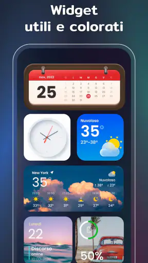 Widget e Temi: iWidgets screenshot