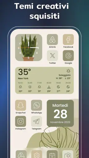 Widget e Temi: iWidgets screenshot
