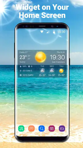 Widget previsioni del tempo screenshot
