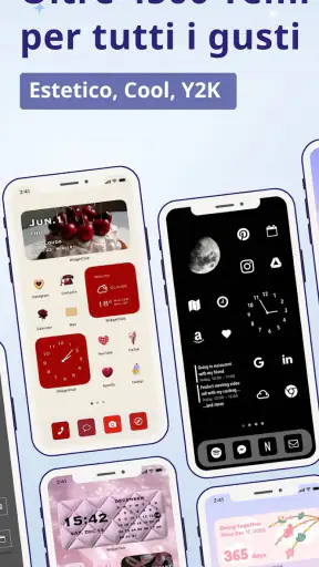 WidgetClub: Temi, Sfondi, Icon screenshot