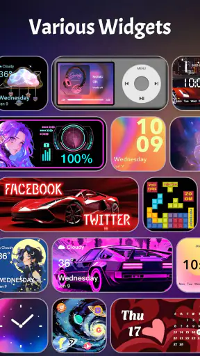 WidgetKit - Temi e Icone OS18 screenshot
