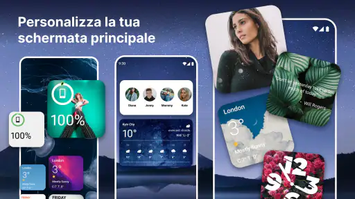 Widgets OS 17: Widget Colorati screenshot