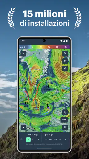 Windy.app: vento, onde e maree screenshot