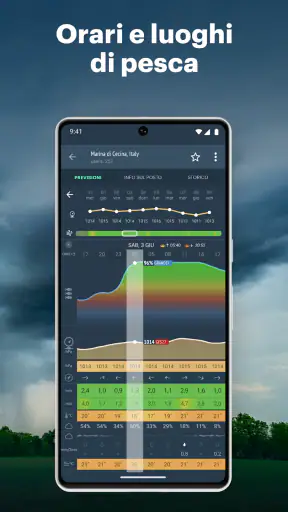 Windy.app: vento, onde e maree screenshot