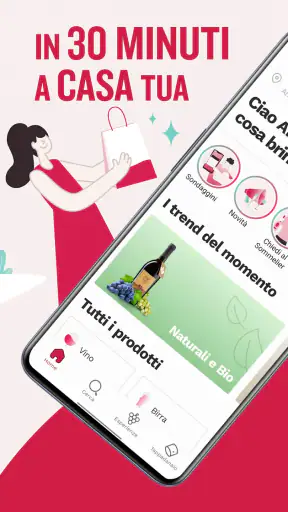 Winelivery - L'App per bere! screenshot
