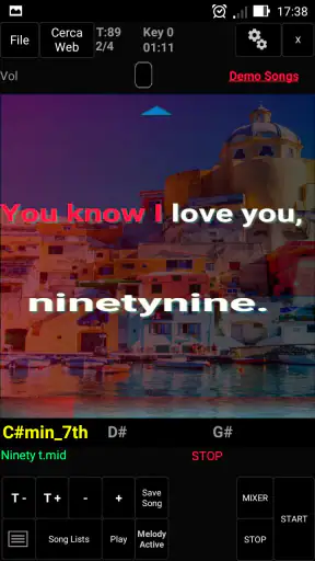 Winlive Pro Karaoke Mobile 2.0 screenshot