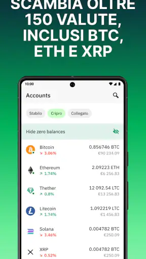 Wirex: Crypto e Finanza App screenshot