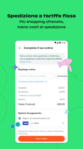 Wish: compra e risparmia screenshot