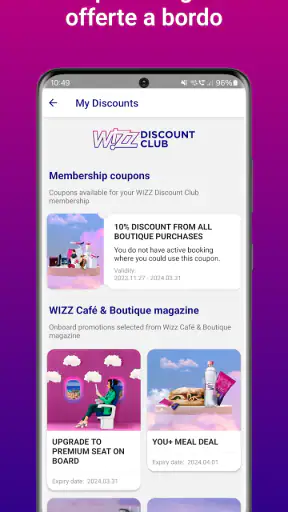 Wizz Air – Prenota Voli screenshot