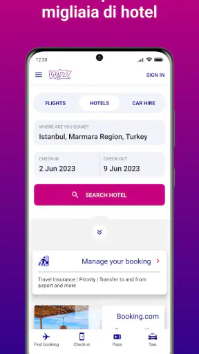 Wizz Air – Prenota Voli screenshot