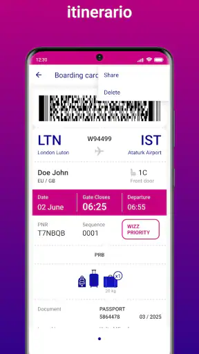 Wizz Air – Prenota Voli screenshot