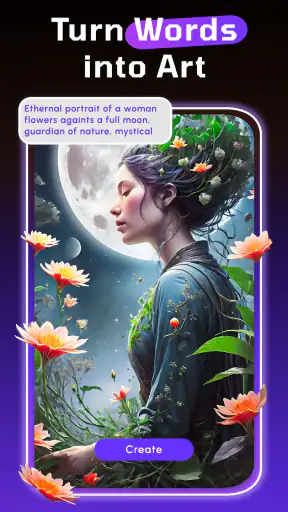 WOMBO Dream - AI Art Generator screenshot