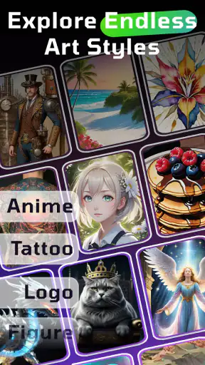 WOMBO Dream - AI Art Generator screenshot