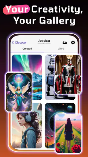 WOMBO Dream - AI Art Generator screenshot