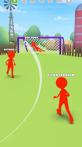Wonder Goal: Fun Football Kick screenshot