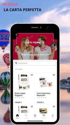 Wonderbox cofanetti regalo screenshot