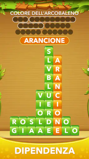 Word Heaps - collegare parola screenshot