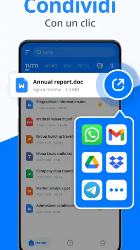 Word Office - Apri Word, Docx screenshot