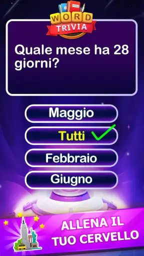 Word Trivia - Parole quiz screenshot