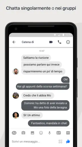 Workplace Chat from Meta screenshot