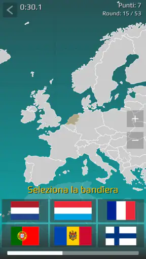 World Map Quiz screenshot