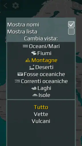 World Map Quiz screenshot