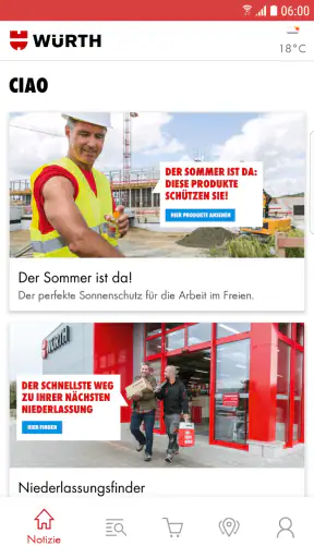 Würth screenshot
