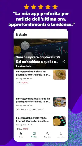 Yahoo Finanza screenshot