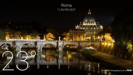 Yahoo Meteo screenshot