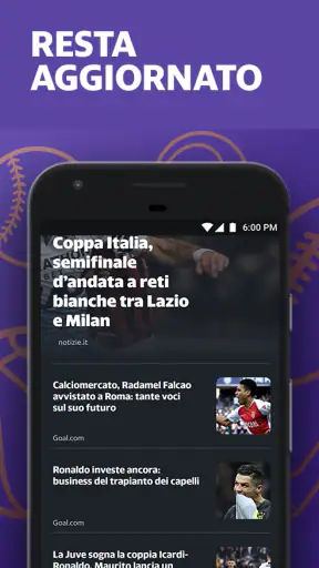 Yahoo Sport: Calcio e altro screenshot